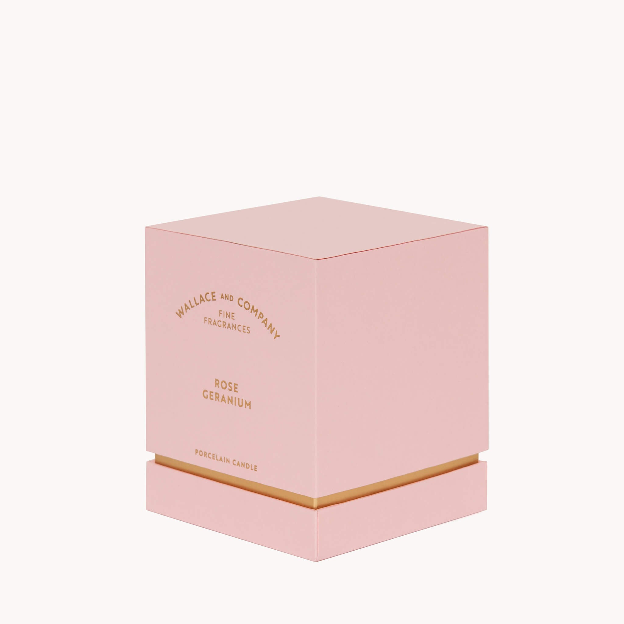 Rose Geranium - Porcelain Candle