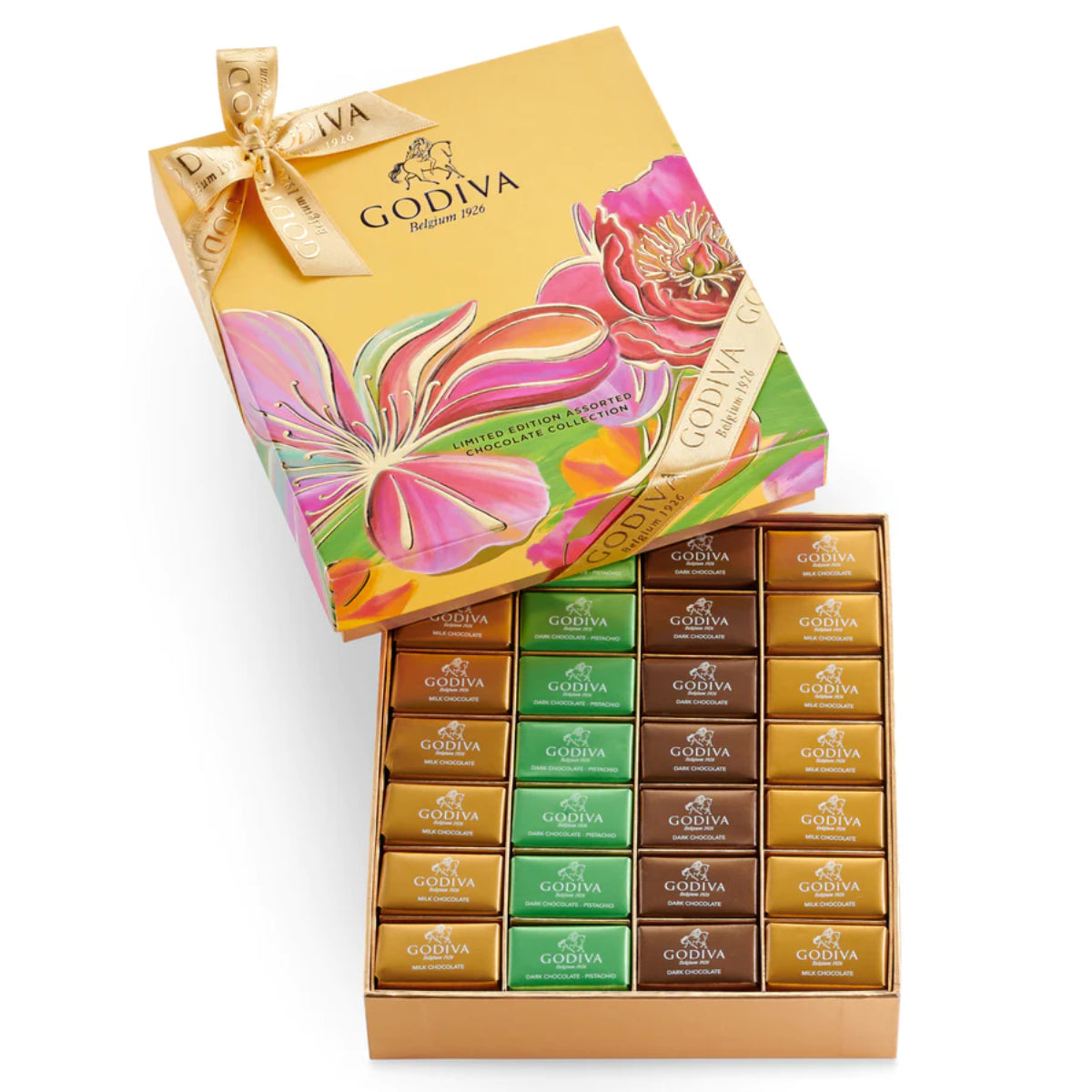 GOLD GIFT BOX 25PC + SUMMER NAPOLITAINS 56PC.