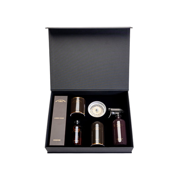 Amber Wood 4pcs Luxury Gift Set