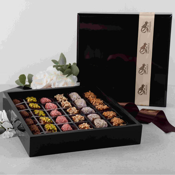 36 PCS (Dates)-Black wood Box